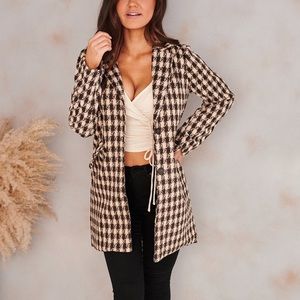 Nanamacs Houndstooth Coat